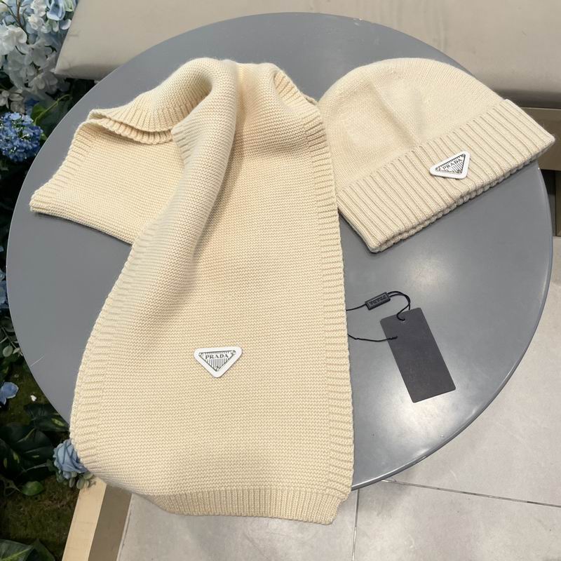 Prada scarf hat (367)