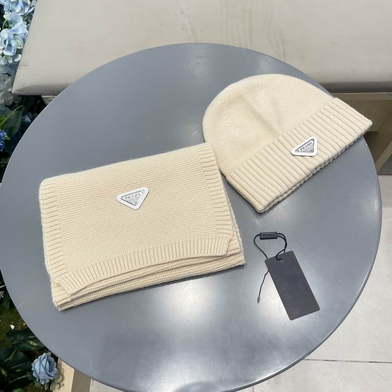 Prada scarf hat (369)