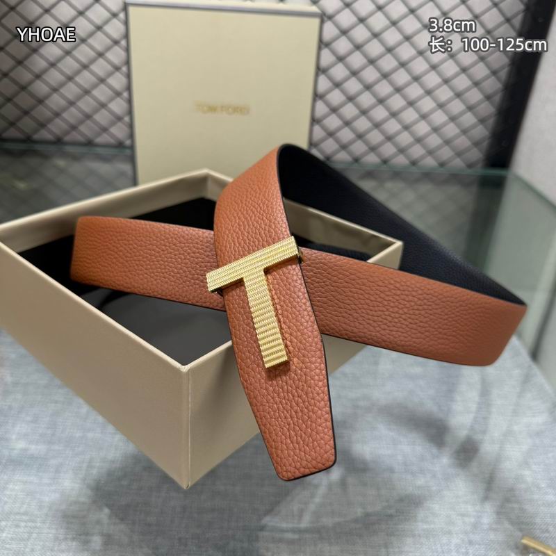 Tom Ford belt 38mmX100-125cm 8L (122)