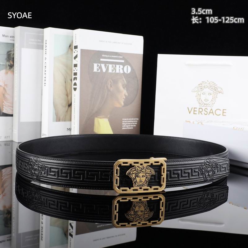 Versace belt 35mm(自动扣）105-125cm 8L (14)