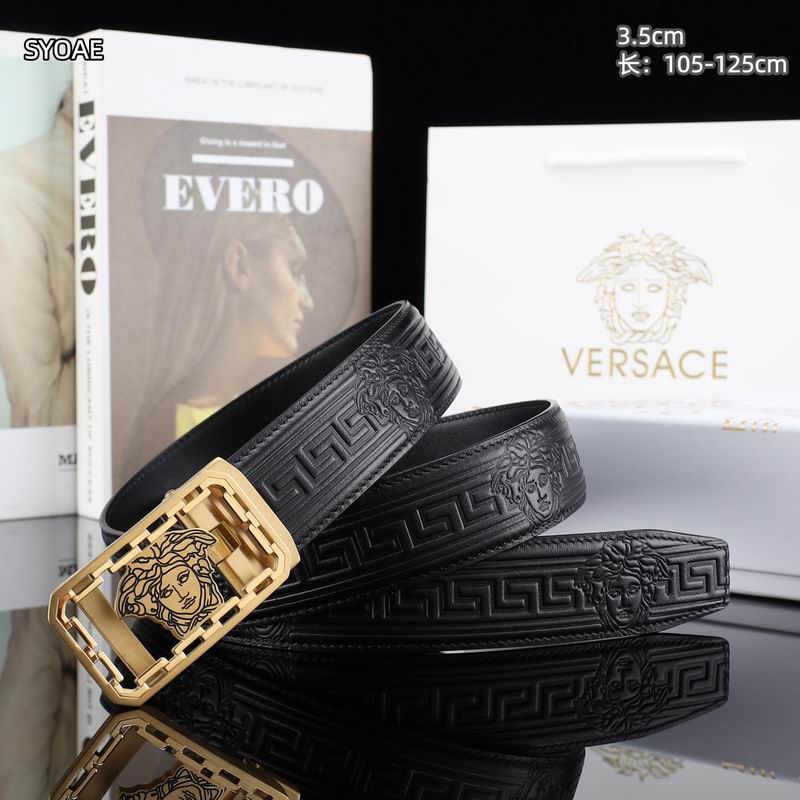 Versace belt 35mm(自动扣）105-125cm 8L (16)