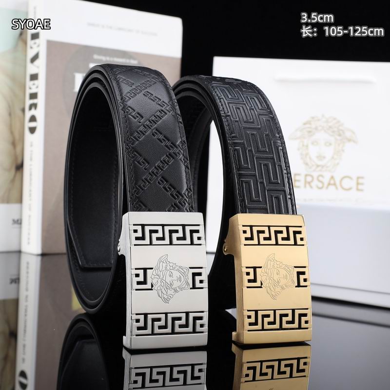 Versace belt 35mm(自动扣）105-125cm 8L (17)
