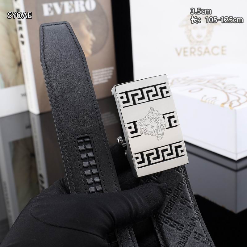 Versace belt 35mm(自动扣）105-125cm 8L (21)