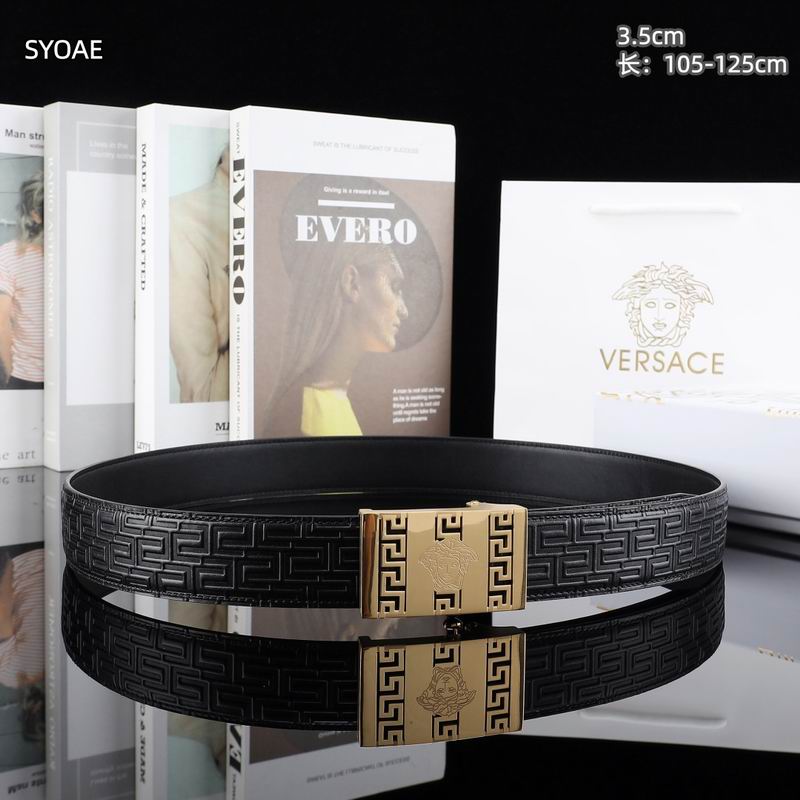 Versace belt 35mm(自动扣）105-125cm 8L (22)