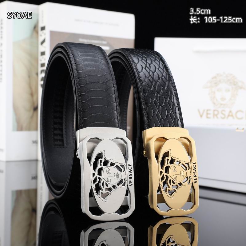 Versace belt 35mm(自动扣）105-125cm 8L (25)