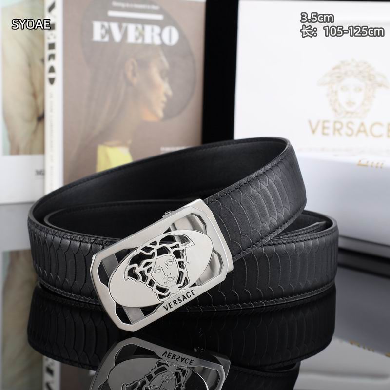 Versace belt 35mm(自动扣）105-125cm 8L (27)