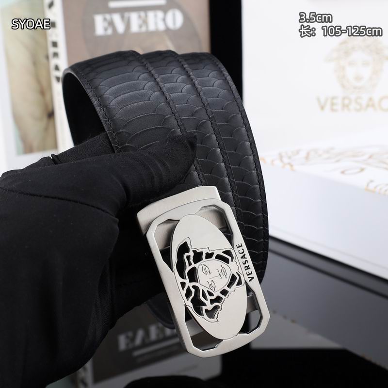 Versace belt 35mm(自动扣）105-125cm 8L (28)