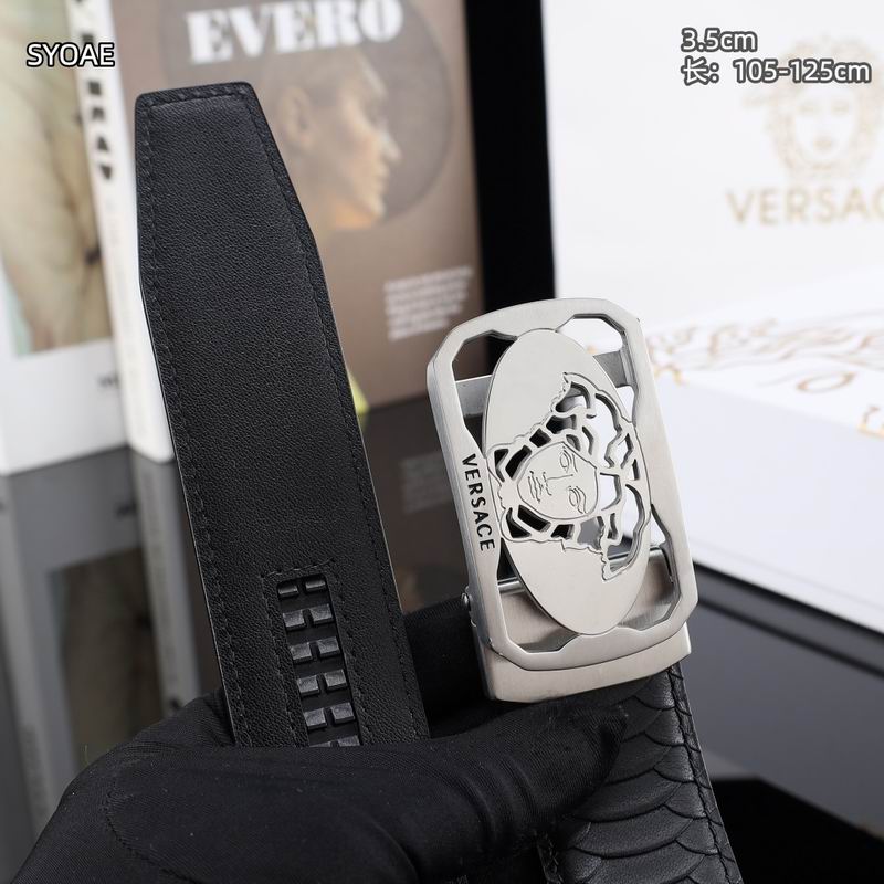 Versace belt 35mm(自动扣）105-125cm 8L (29)