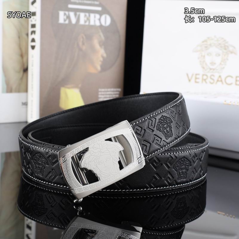 Versace belt 35mm(自动扣）105-125cm 8L (3)