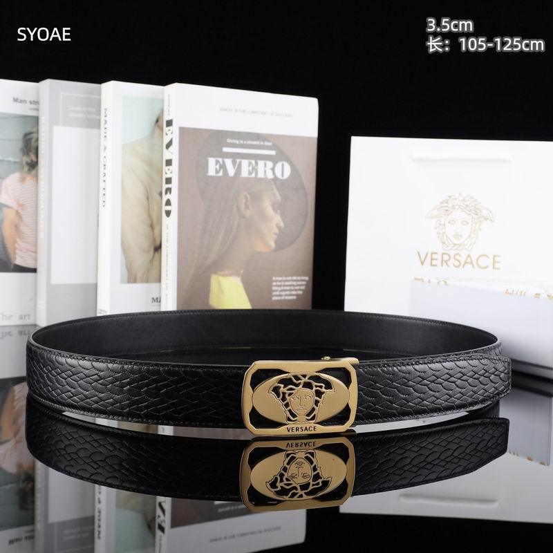Versace belt 35mm(自动扣）105-125cm 8L (30)