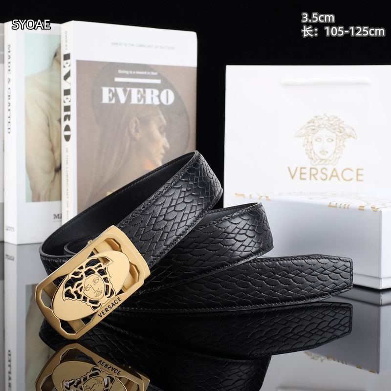 Versace belt 35mm(自动扣）105-125cm 8L (32)