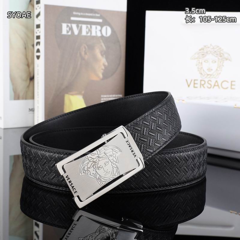 Versace belt 35mm(自动扣）105-125cm 8L (35)