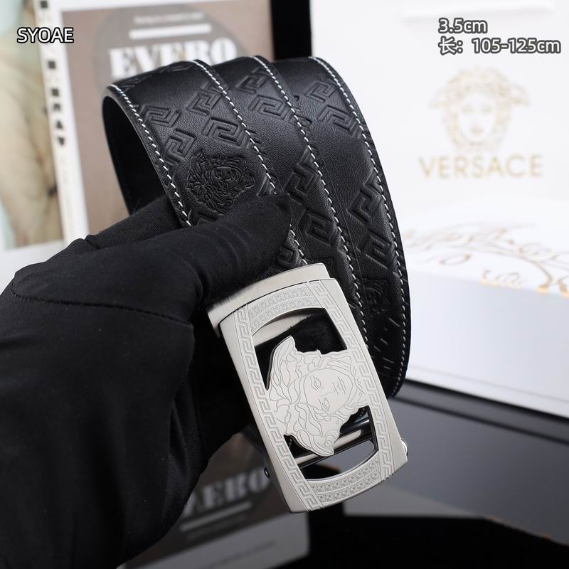 Versace belt 35mm(自动扣）105-125cm 8L (4)
