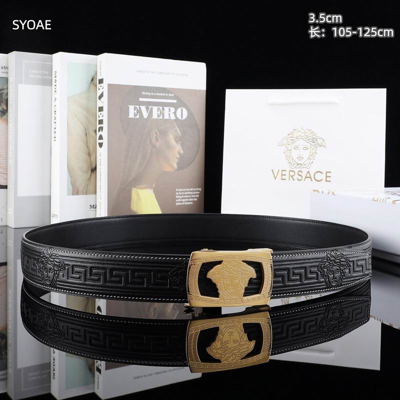 Versace belt 35mm(自动扣）105-125cm 8L (6)