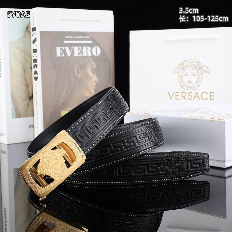 Versace belt 35mm(自动扣）105-125cm 8L (8)