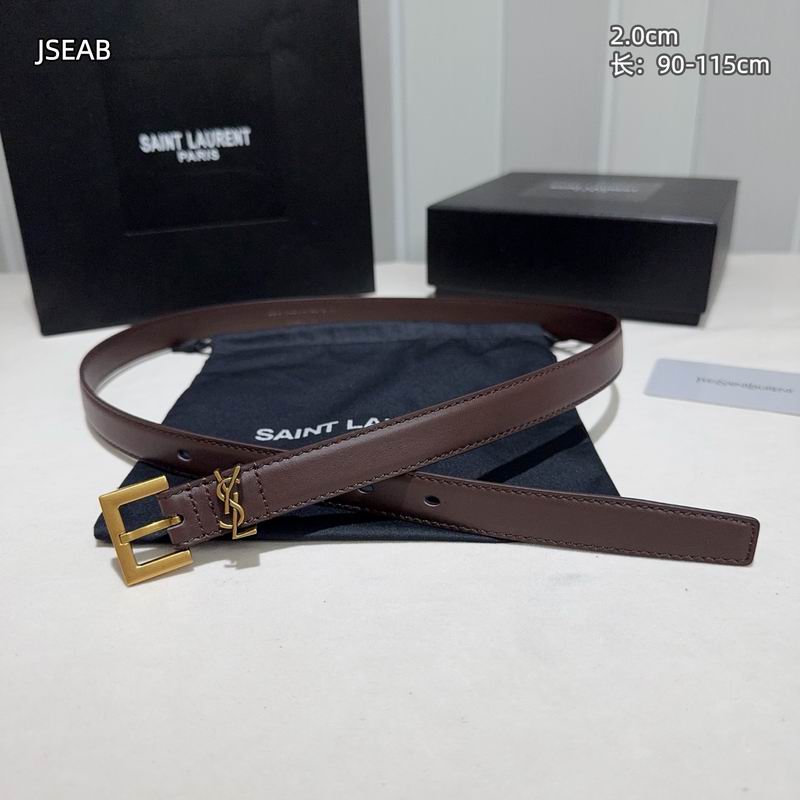 YSL belt 20mmX90-115cm 8L (58)
