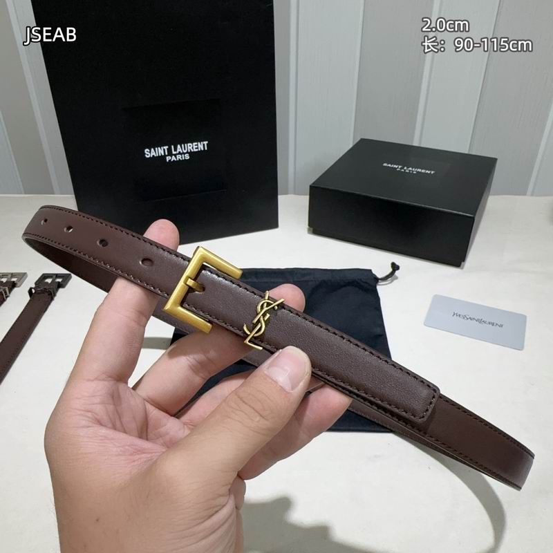 YSL belt 20mmX90-115cm 8L (59)