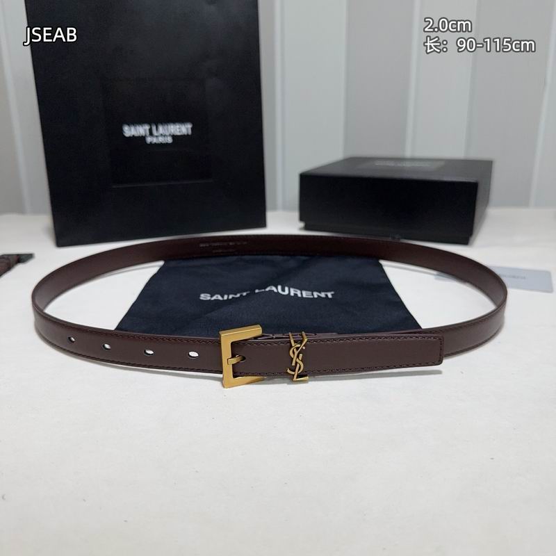 YSL belt 20mmX90-115cm 8L (60)