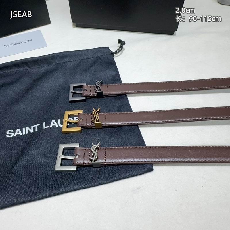 YSL belt 20mmX90-115cm 8L (61)