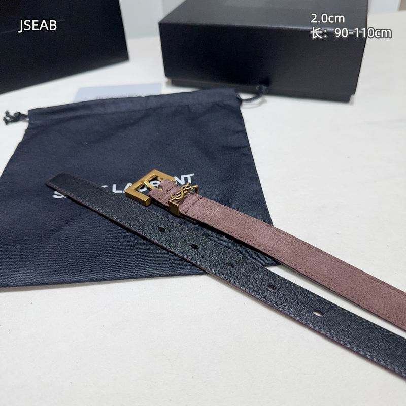 YSL belt 20mmX90-115cm 8L (63)