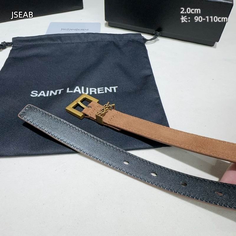 YSL belt 20mmX90-115cm 8L (91)