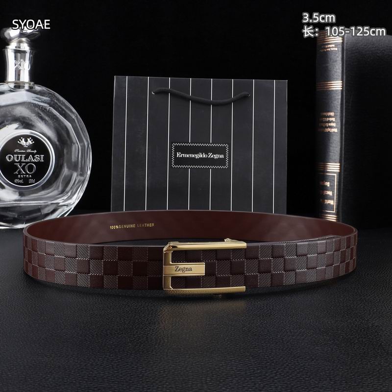 Zegna belt 35mm(自动扣）X105-125cm 8L (15)