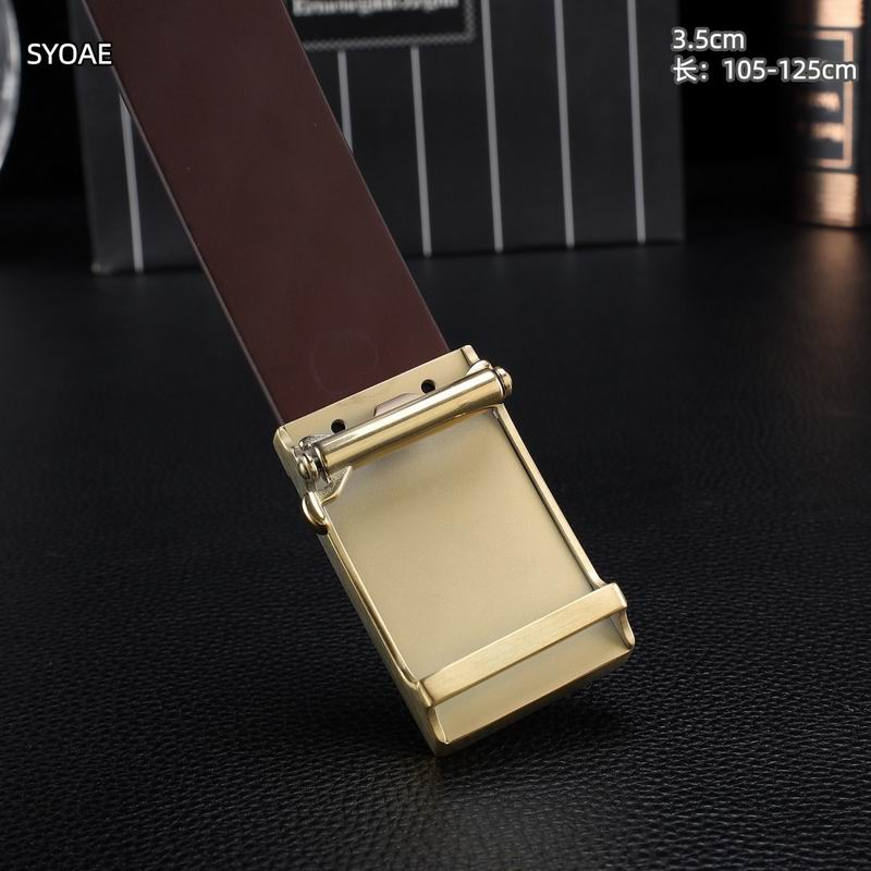 Zegna belt 35mm(自动扣）X105-125cm 8L (27)