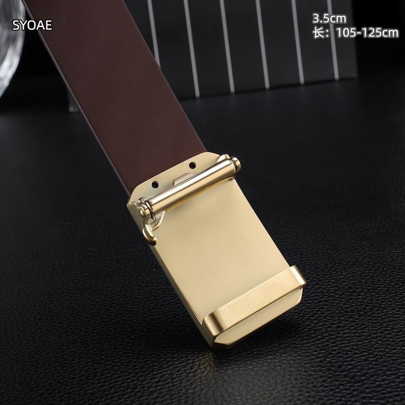 Zegna belt 35mm(自动扣）X105-125cm 8L (45)