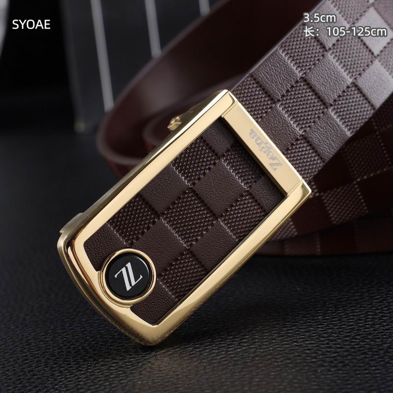 Zegna belt 35mm(自动扣）X105-125cm 8L (7)