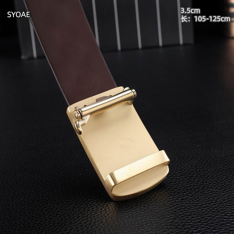 Zegna belt 35mm(自动扣）X105-125cm 8L (9)