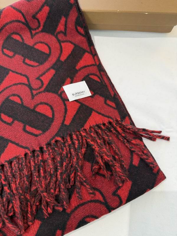 Burberry Scarf 50X200cm 100%羊绒 E03 (13)