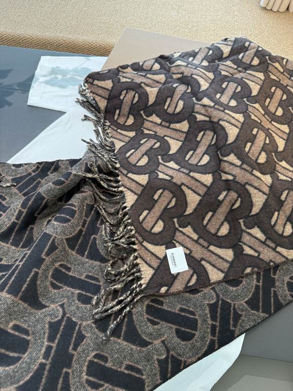 Burberry Scarf 50X200cm 100%羊绒 E03 (4)