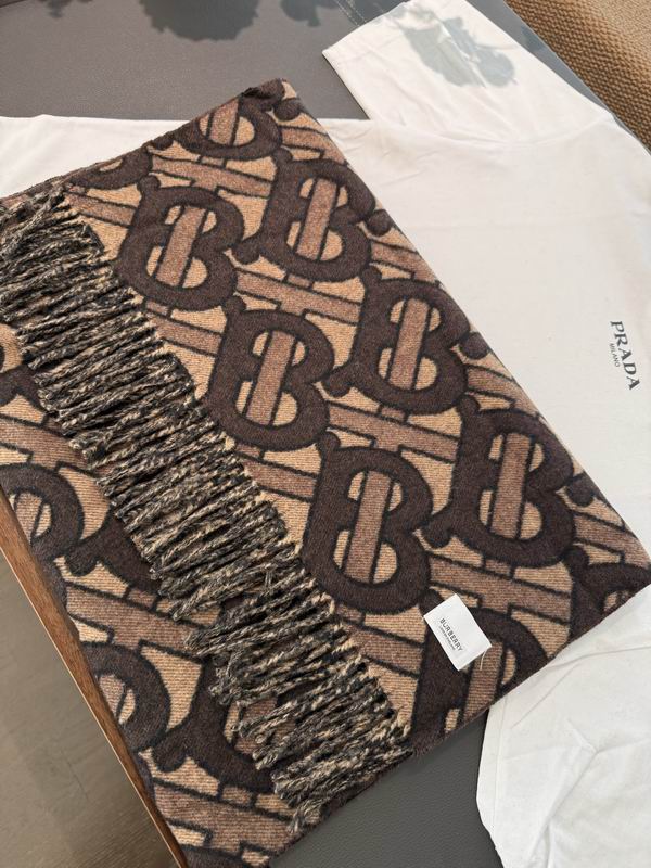 Burberry Scarf 50X200cm 100%羊绒 E03 (9)