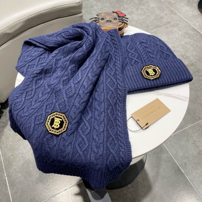 Burberry scarf hat (184)