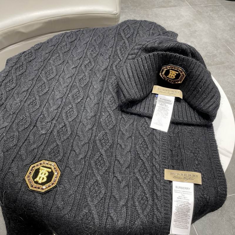 Burberry scarf hat (197)
