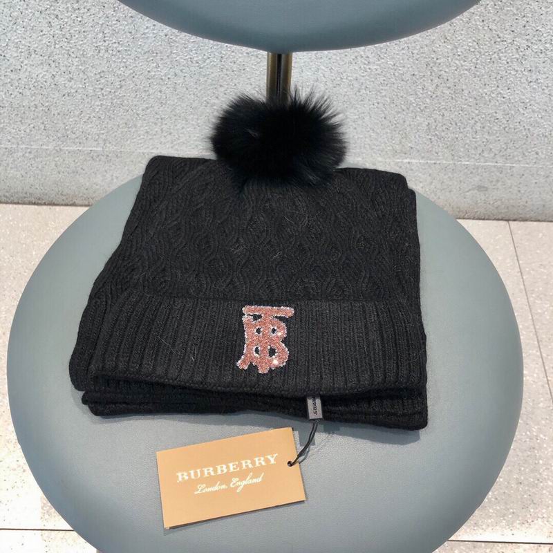 Burberry scarf hat (267)