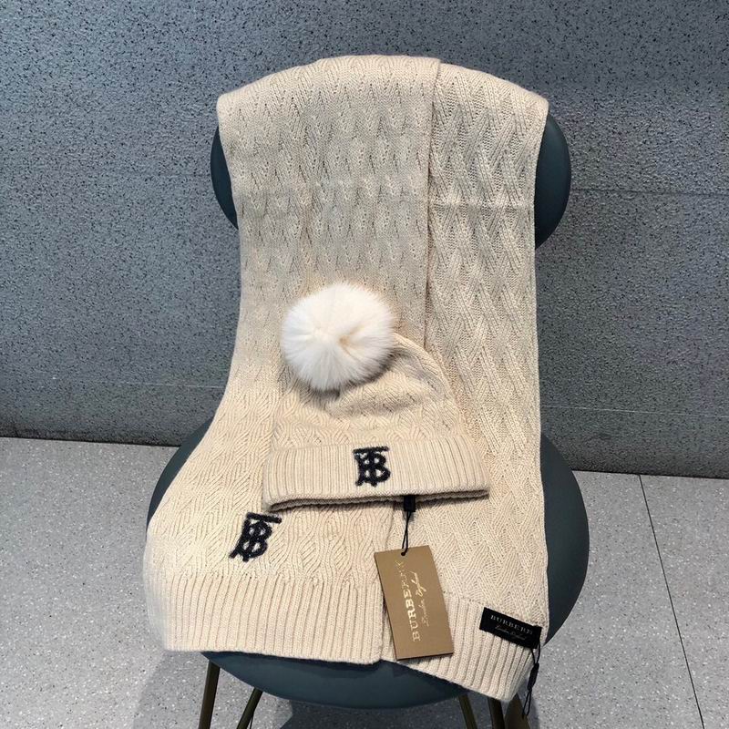 Burberry scarf hat (269)