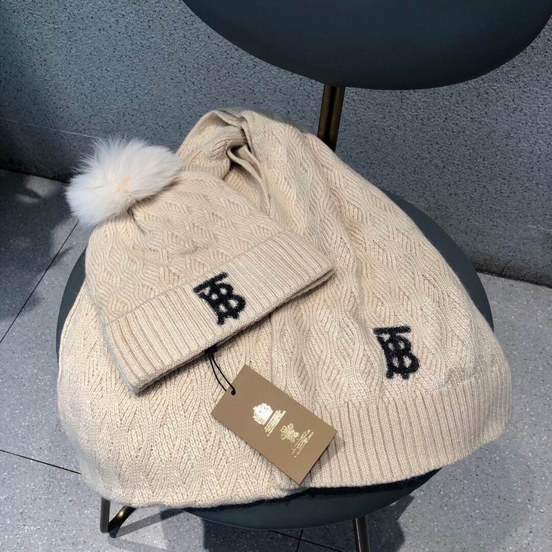 Burberry scarf hat (274)
