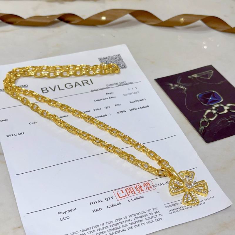 Bvlgari necklace 11yxx32 (6)