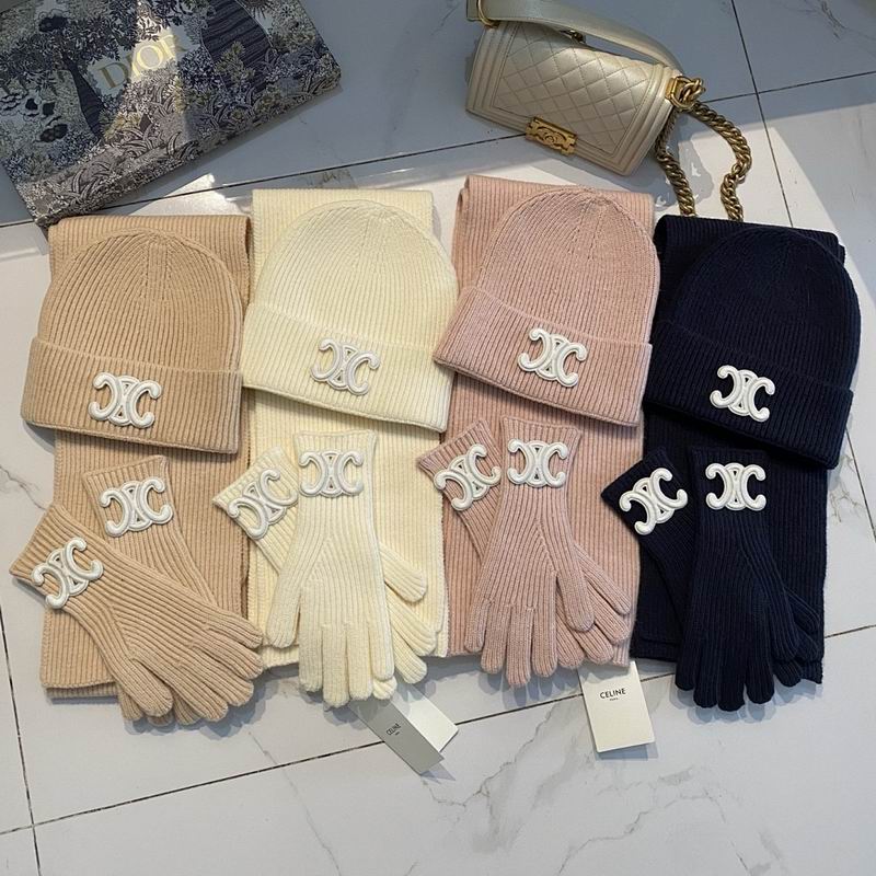Celine Scarf Hat Gloves hm (1)
