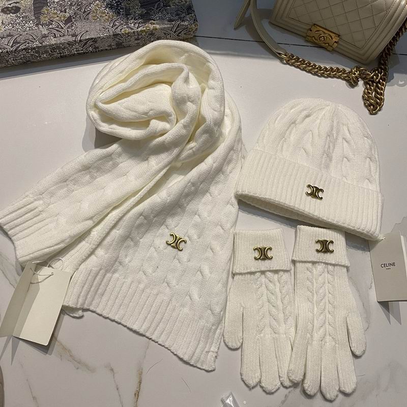 Celine Scarf Hat Gloves hm (12)