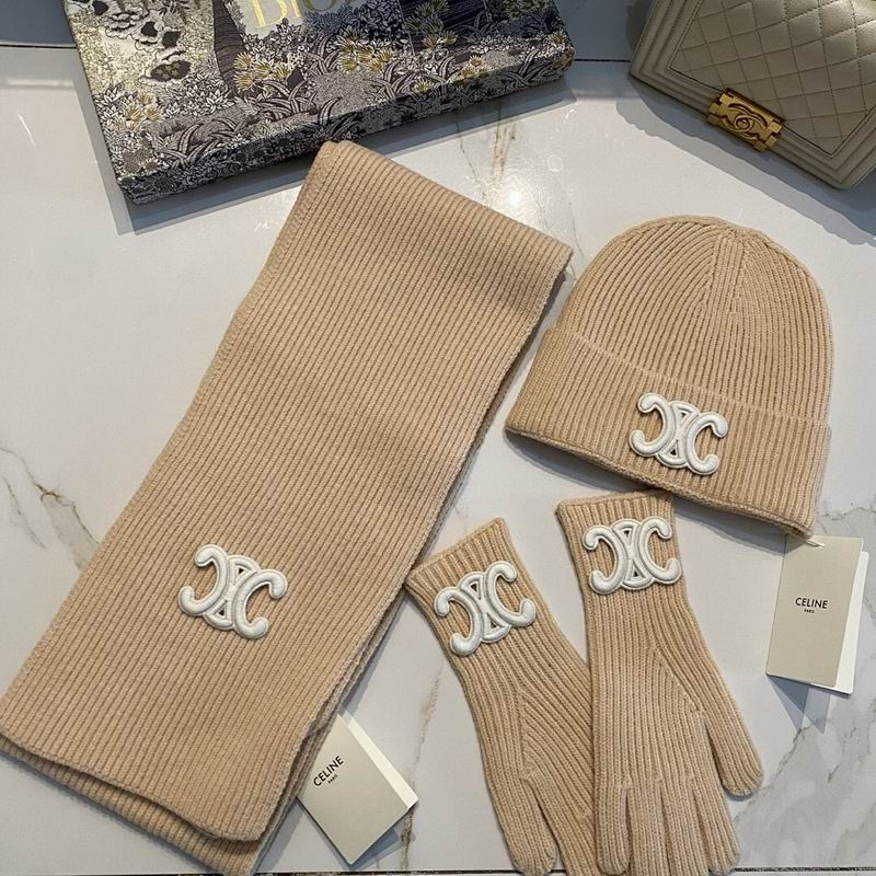 Celine Scarf Hat Gloves hm (2)