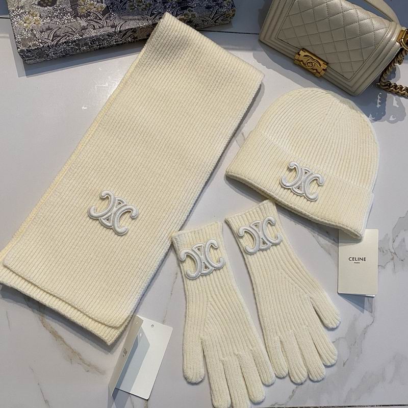 Celine Scarf Hat Gloves hm (5)