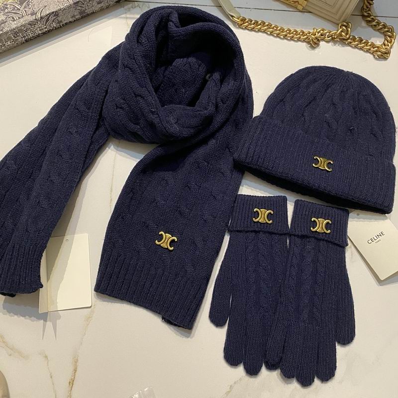Celine Scarf Hat Gloves hm (7)