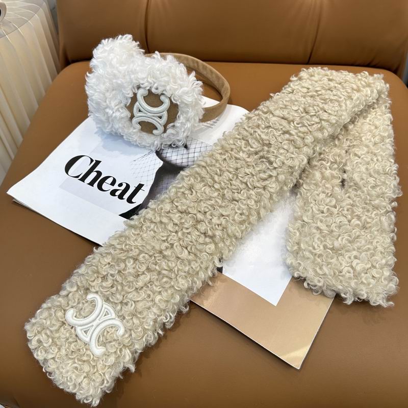Celine scarf earmuff dx (21)