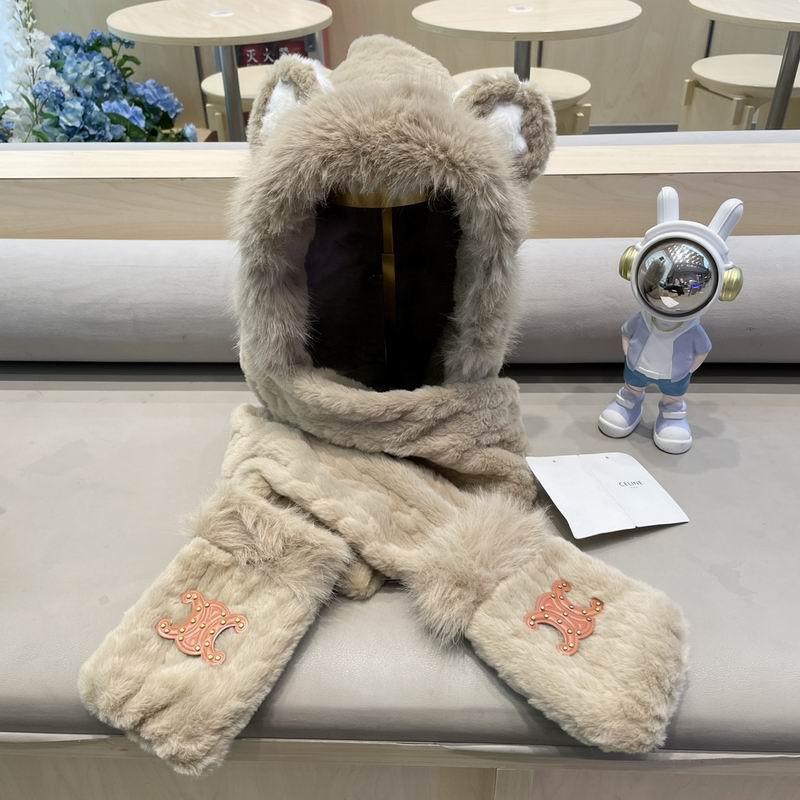 Celine scarf hat (496)