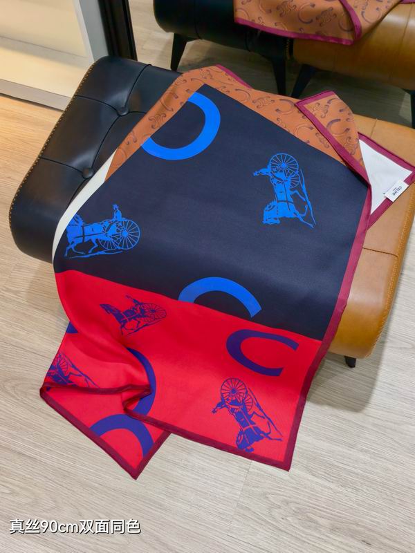 Celine silk Scarf 90X90cm  E02 (12)