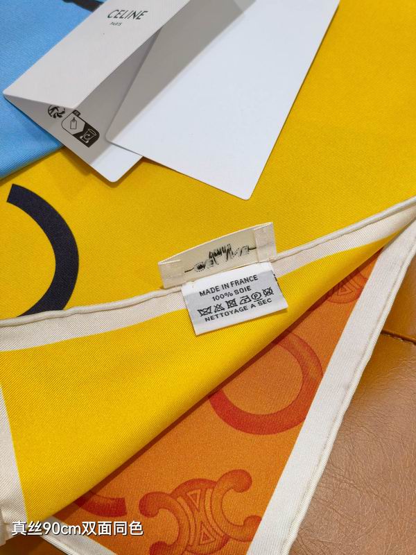 Celine silk Scarf 90X90cm  E02 (20)