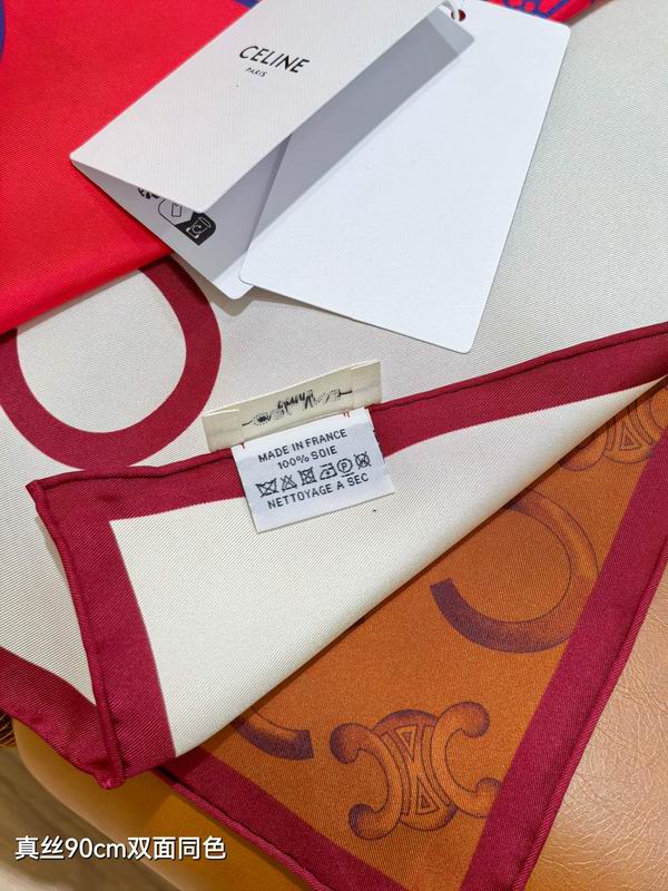 Celine silk Scarf 90X90cm  E02 (9)