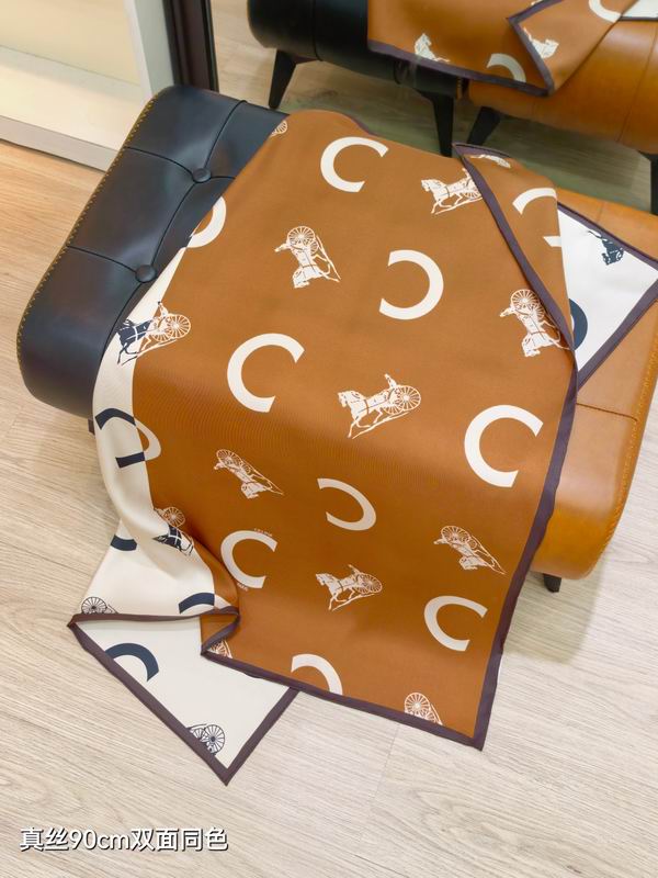 Celine silk scarf 90X90cm E06 (16)